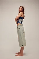 OneTeaspoon Beastie Low-Waist Denim Shorts