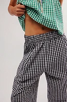 Preppy Gingham Pants
