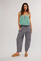 Preppy Gingham Pants