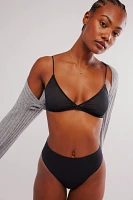 Mesh Triangle Bralette