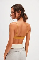 Mesh Triangle Bralette