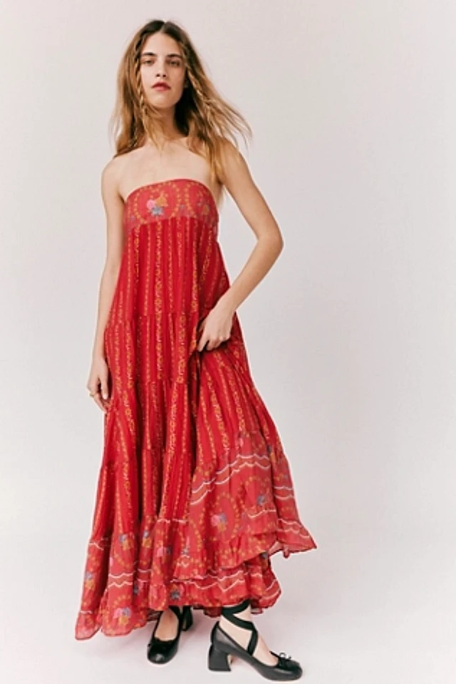 free people last dance printed maxi dress Dance With Me Printed Maxi