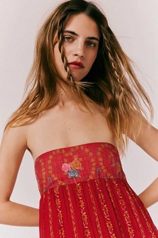 goa maxi dress Surf School Maxi Dress (Recheado Red)