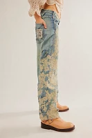 Magnolia Pearl Washed Denim Trousers