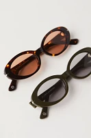 FP x Mare Perpetua Oval Sunglasses