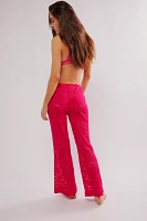 All Day Lace Flare Pants