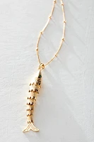 Vintage Fish Necklace