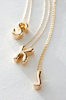 Bubble Monogram Necklace