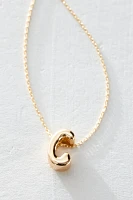 Bubble Monogram Necklace