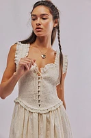 For Love & Lemons Morgan Midi Dress