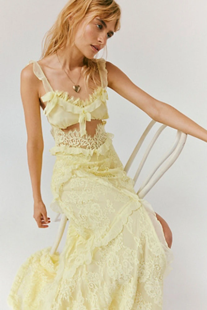 For Love & Lemons Milena Maxi Dress