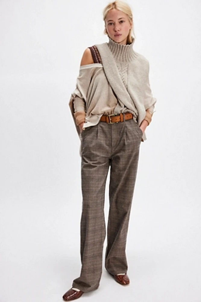 Brixton Ludlow Houndsooth Trousers