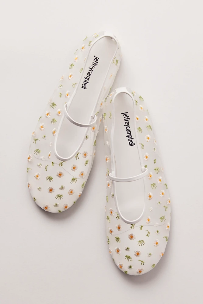 Pickin' Daisies Mesh Flats