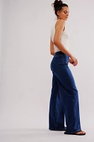 FRAME Le Slim Palazzo Sailor Jeans