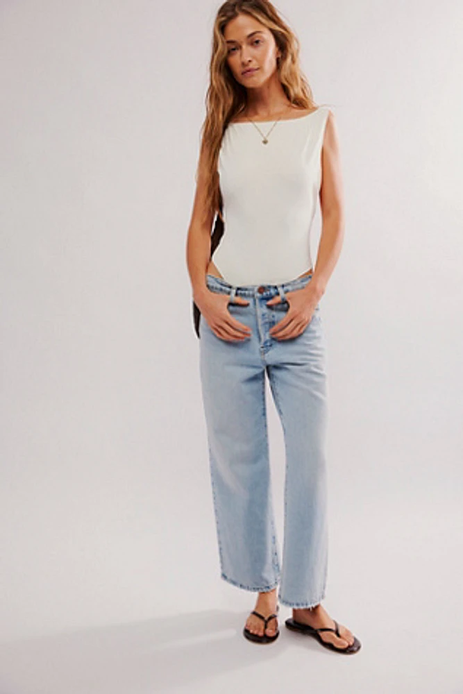 FRAME The Slouchy Straight Jeans