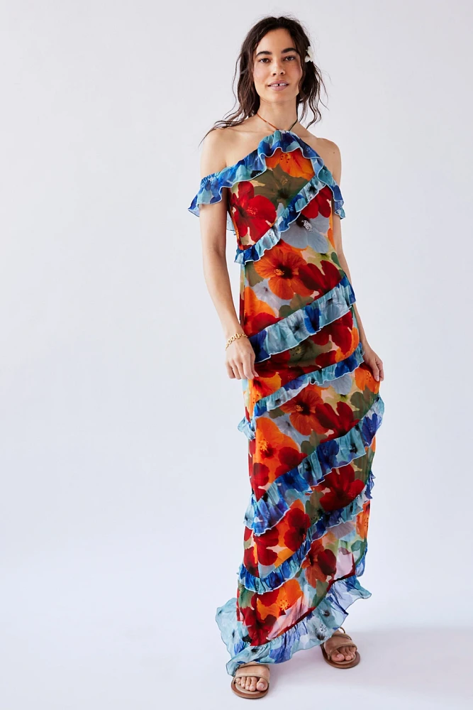 The Wolf Gang Isola Maxi Dress