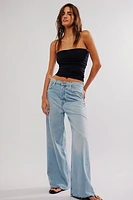 FRAME Le Low Baggy Wide-Leg Jeans