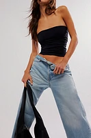 FRAME Le Low Baggy Wide-Leg Jeans