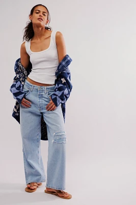 Citizens of Humanity Pina Low-Rise Baggy Crop Jeans
