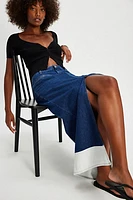 Closed Long X-Pocket Skirt