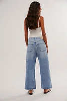 Citizens of Humanity Crochet Embellished Gaucho Jeans