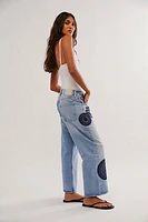 Citizens of Humanity Crochet Embellished Gaucho Jeans