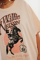 Daydreamer Willie Nelson Route 66 One-Size Tee