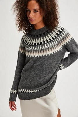 Pendleton Oversized Fair Isle Pullover Sweater