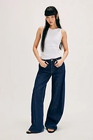 RE/DONE Mid-Rise Palazzo Jeans