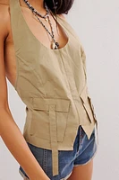 Nigel Preston Waistcoat Utility Top