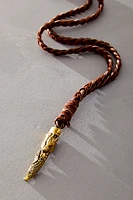 Alkemie Braided Deer Leather Necklace