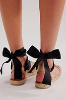 Go For Gingham Wrap Sandals