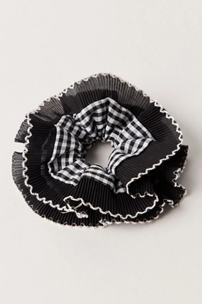 Blue Valentine Jumbo Scrunchie