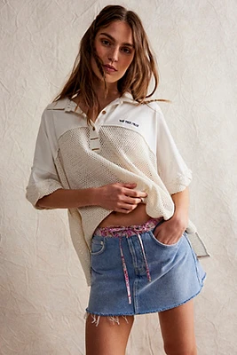 We The Free Georgia Denim Mini Skirt