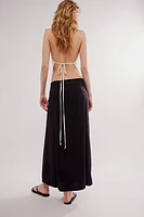 Isla Linen Maxi skirt