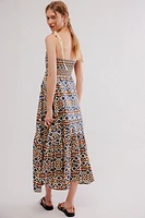 Palma Printed Midi Dress