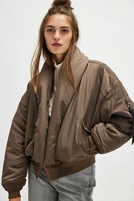 Alpha Industries Shawl Collar Flight Jacket