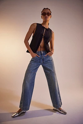 We The Free Benji Relaxed Wide-Leg Jeans