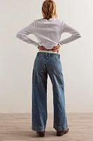 We The Free Benji Relaxed Wide-Leg Jeans