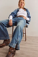 We The Free Benji Relaxed Wide-Leg Jeans