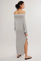 Norma Kamali Strapless All One Side Maxi Dress