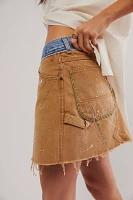 Tricia Fix Carhartt Mini Skirt