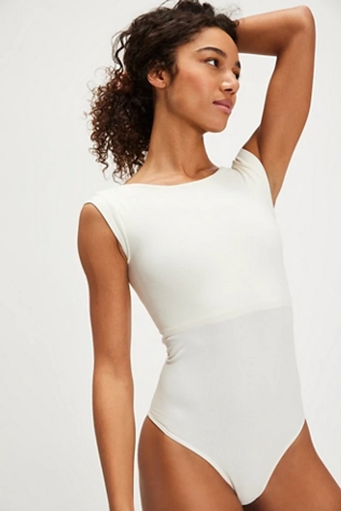 Clean Lines Boat Neck Bodysuit