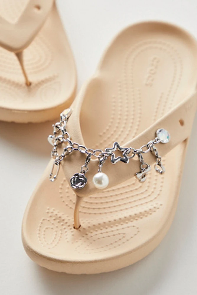 Crocs Punk Silver Charm Chain