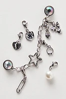 Crocs Punk Silver Charm Chain