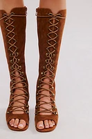 Hera Peep Toe Boots