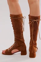 Hera Peep Toe Boots