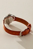 Shinola Roundabout Leather Band Watch