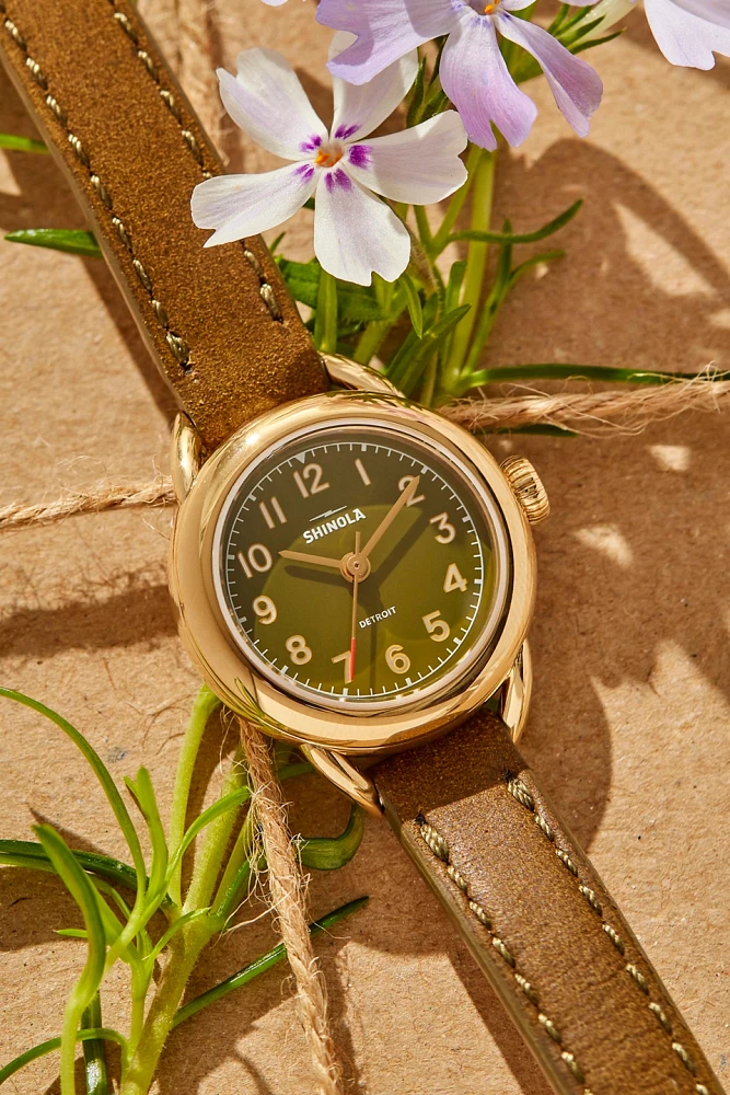 Shinola Roundabout Olive Watch