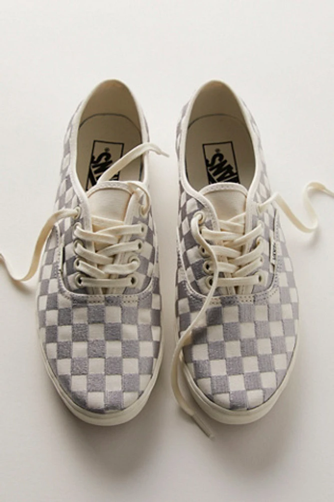 Vans Embroidered Check Lowpro Sneakers